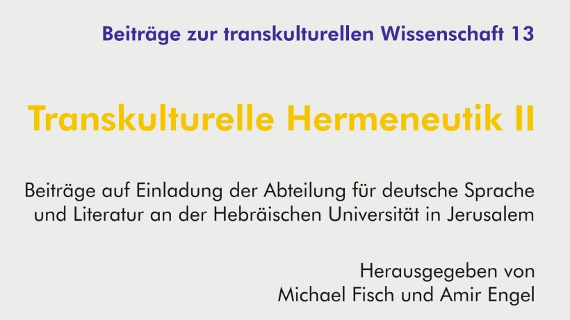 Lecture series in German German Culture and Literature